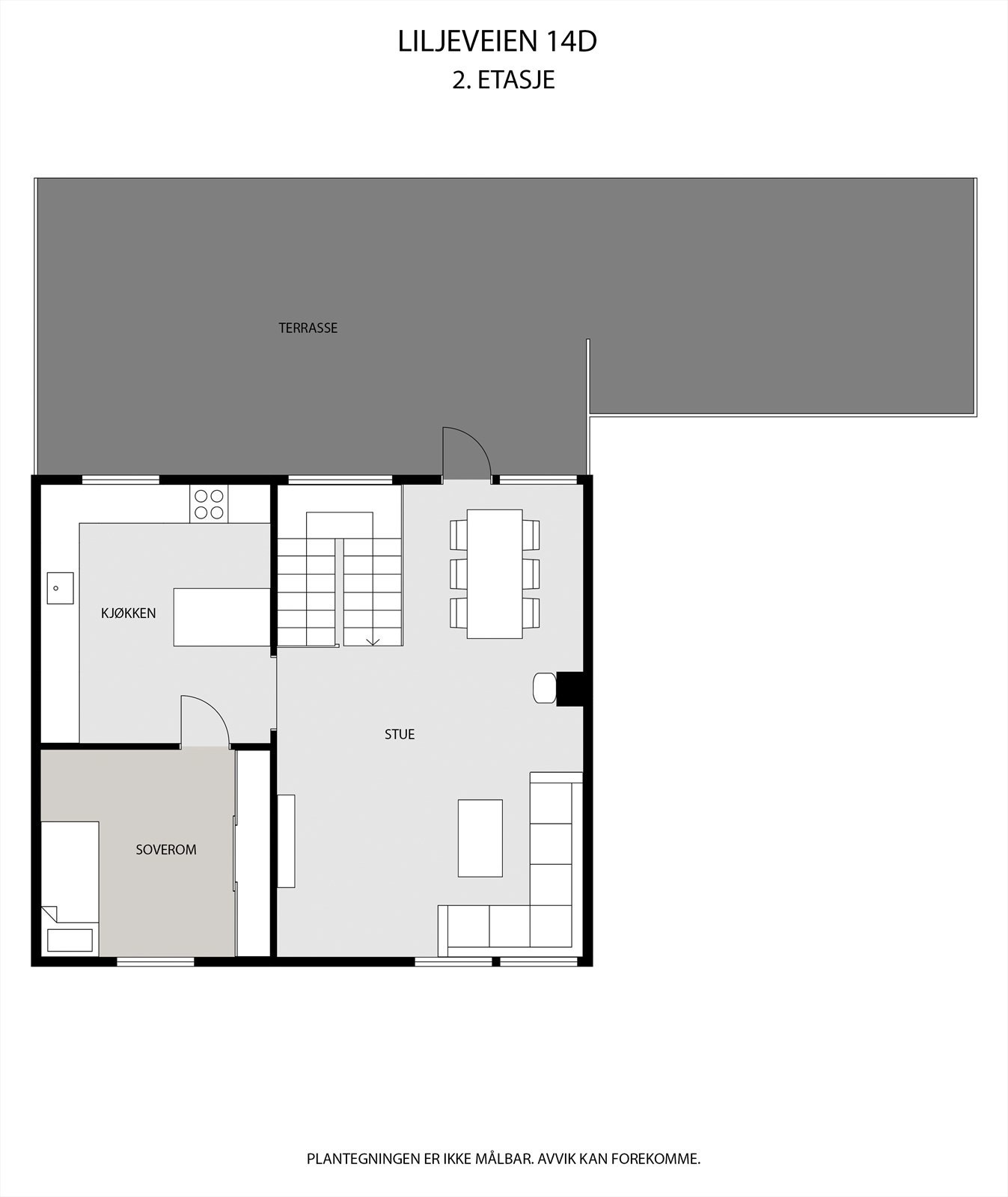 Plantegning 2ETG Galleribilde