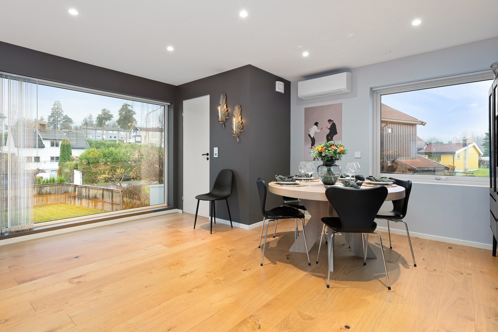 Det er også etablert varmepumpe for oppvarming. Galleribilde