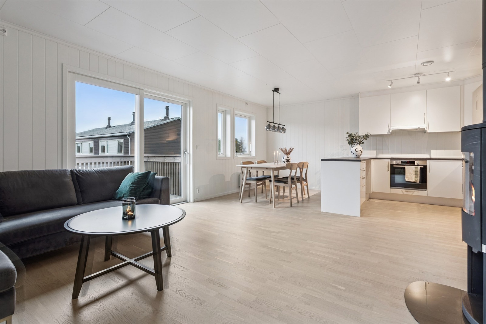 En moderne og flott leilighet Galleribilde