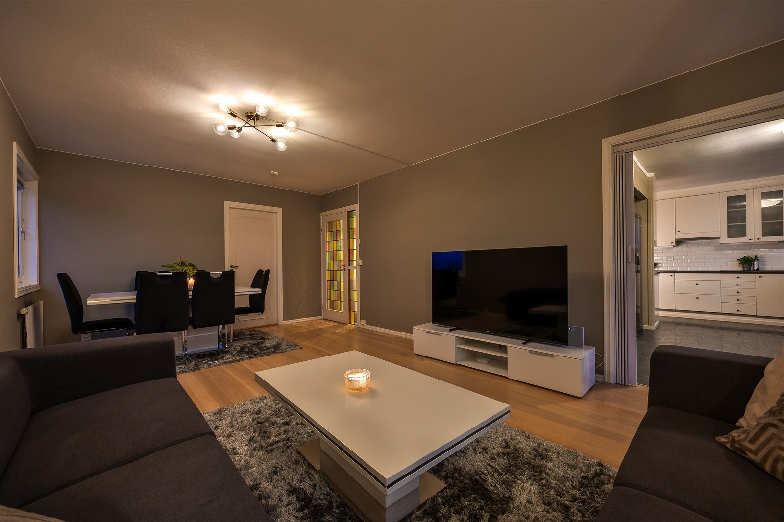 Her er det enkelt å skape lun og koselig stemning Galleribilde