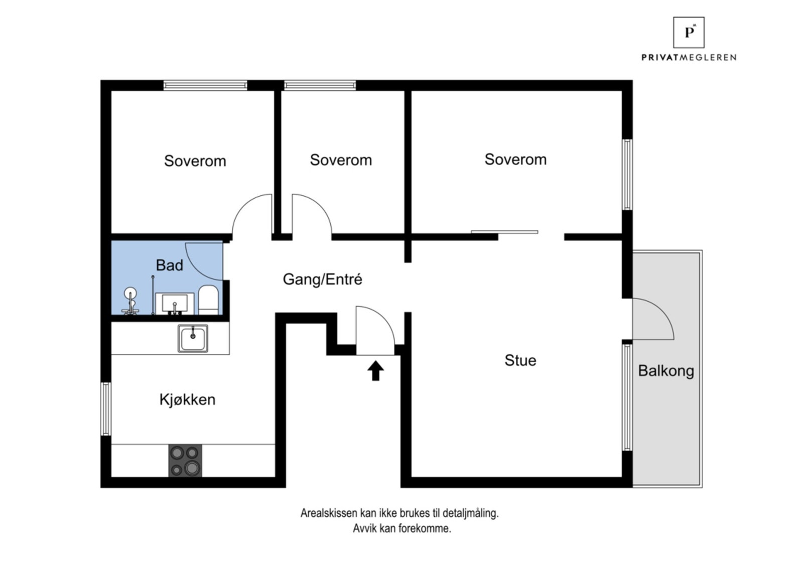 Alternativ plantegning Galleribilde