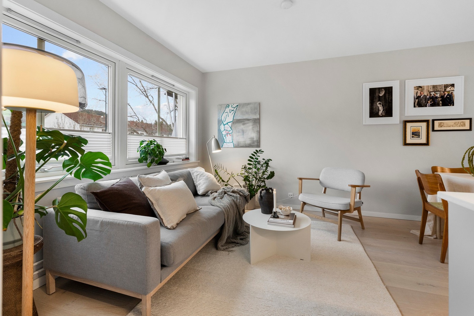 Lekker og arealeffektiv 2-r inntil marka i populært brl - Varmtv, fyring og TV/internett inkl - Attraktiv beliggenhet Galleribilde