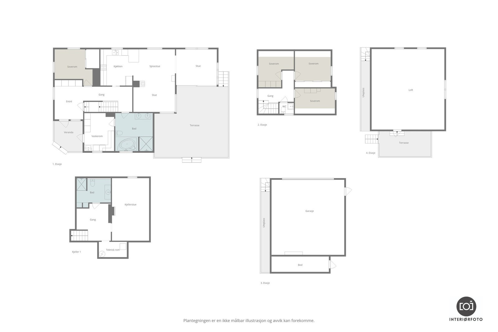 Plantegninger Galleribilde