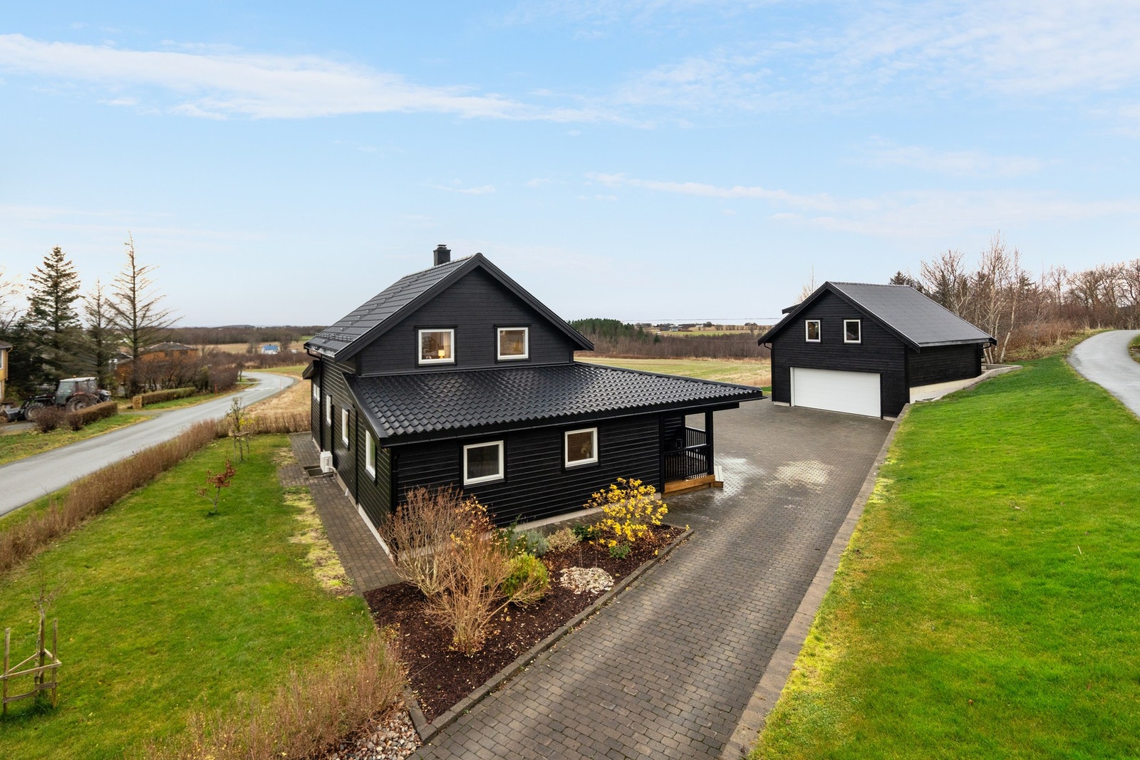 Flott opparbeidet tomt Galleribilde