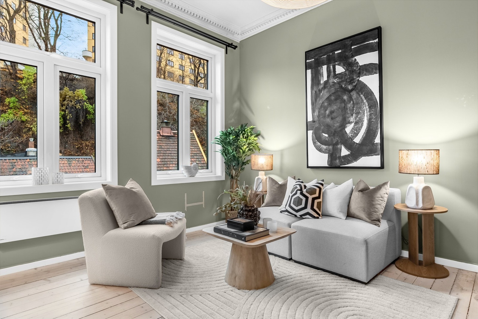 Generøs takhøyde på 3,05 m Galleribilde