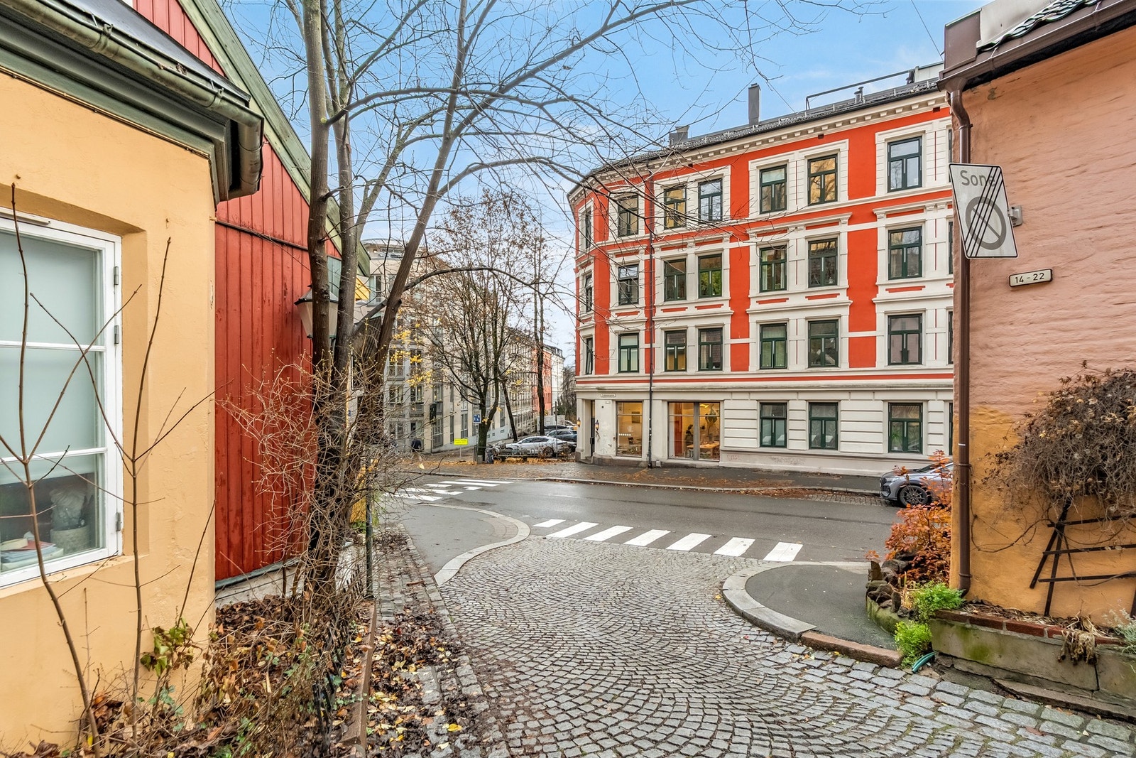 En beliggenhet som passer perfekt for deg som ønsker å bo sentralt og samtidig ha et rolig hjemmemiljø Galleribilde