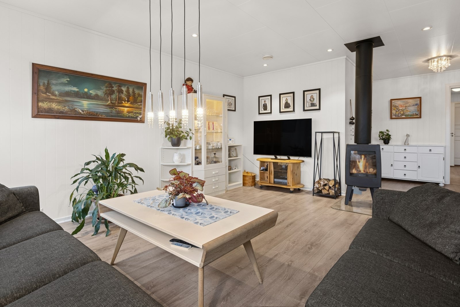 Her er det bare slenge seg ned i sofaen og nyte kvelden. Galleribilde