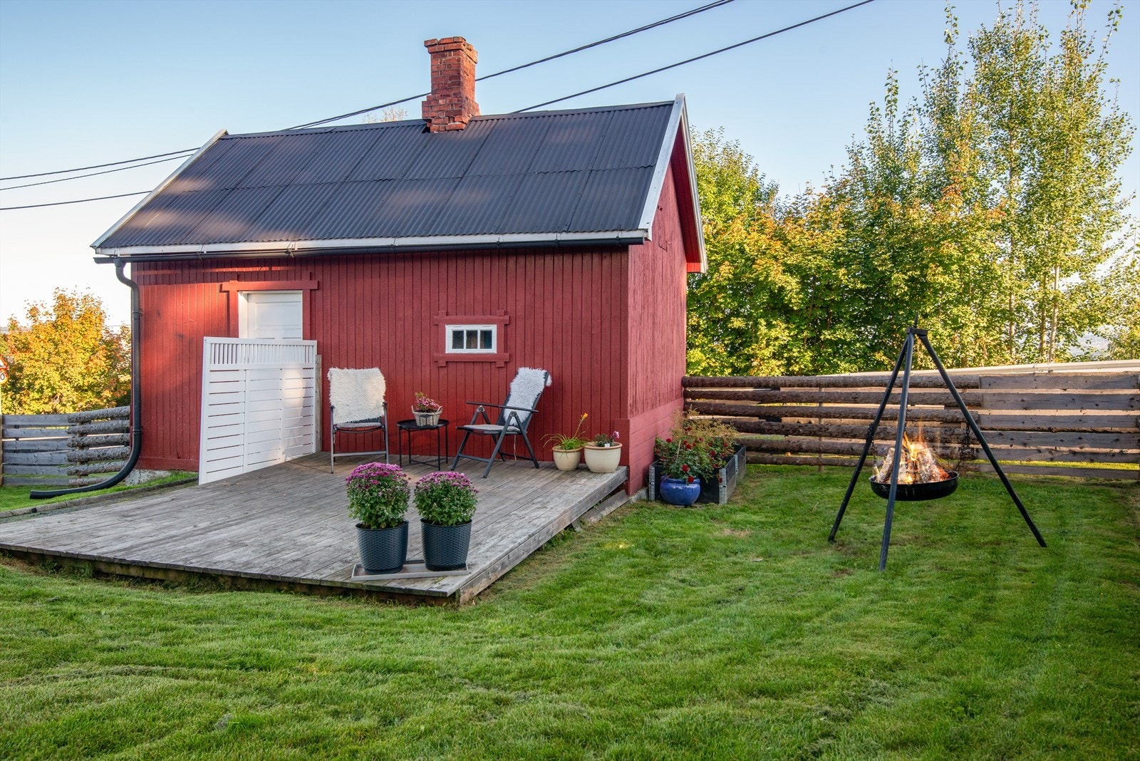 Bryggerhus med terrasse Galleribilde