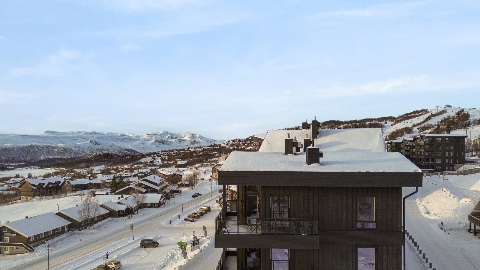 Leiligheten ligger fint til i Riddergarden, på oversiden av sentrum Galleribilde