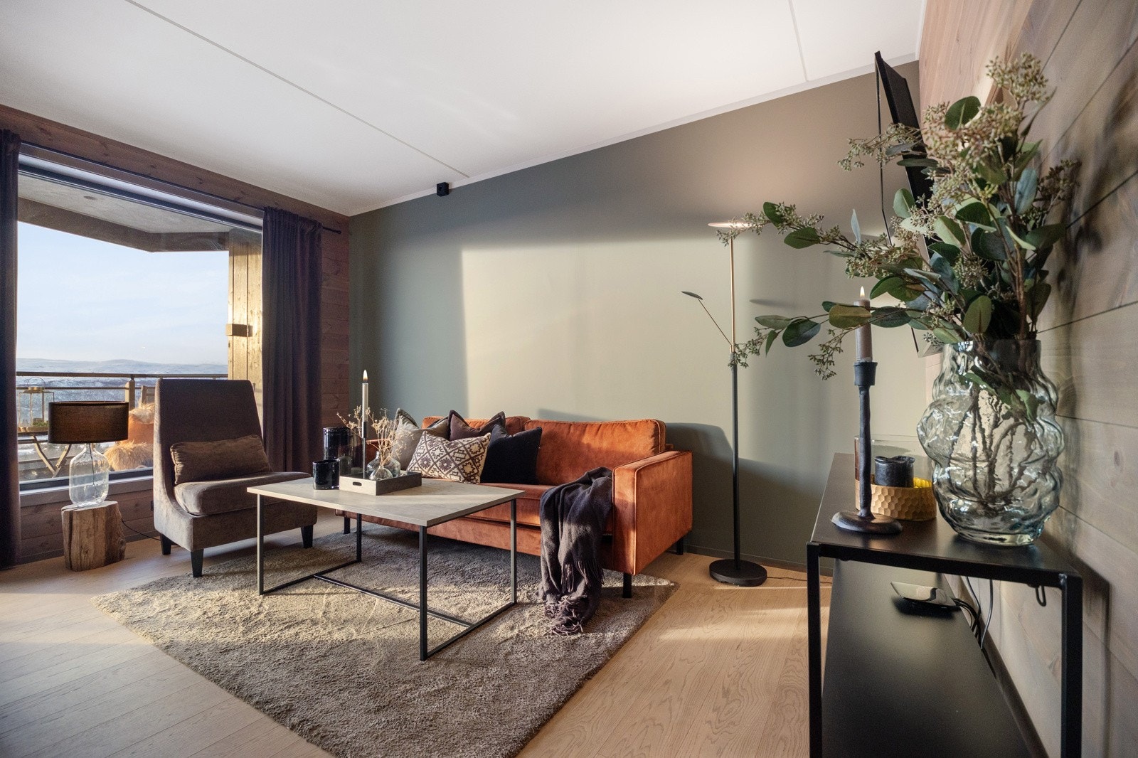 Leiligheten har en sentral og god beliggenhet på Beitostølen Galleribilde