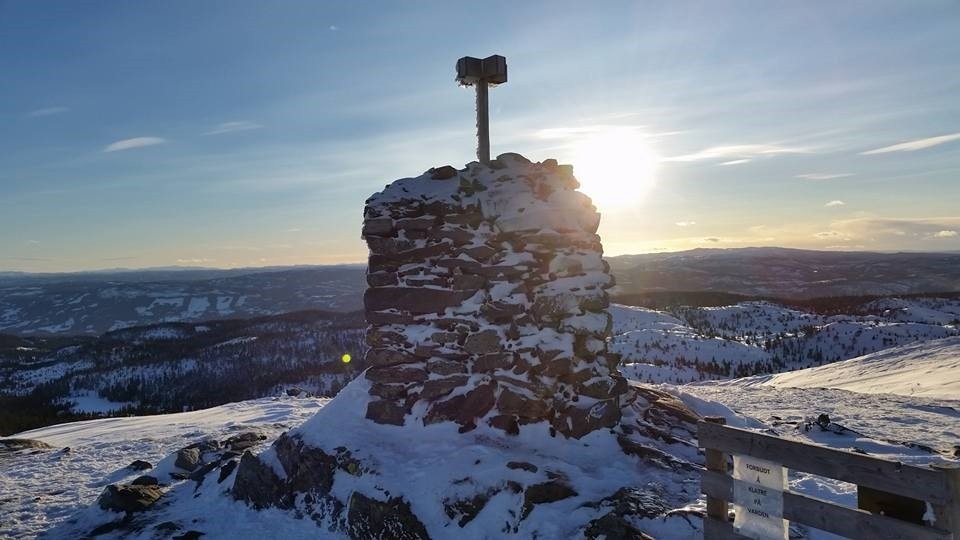 Bjørgovarden en vakker vinterdag! (Selgers foto) Galleribilde