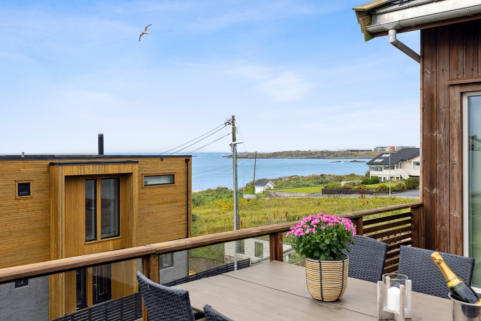 Utsikt fra altan! Galleribilde