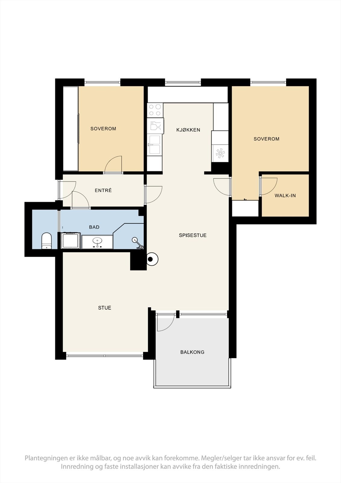 Meget god og gjennomgående planløsning. Galleribilde