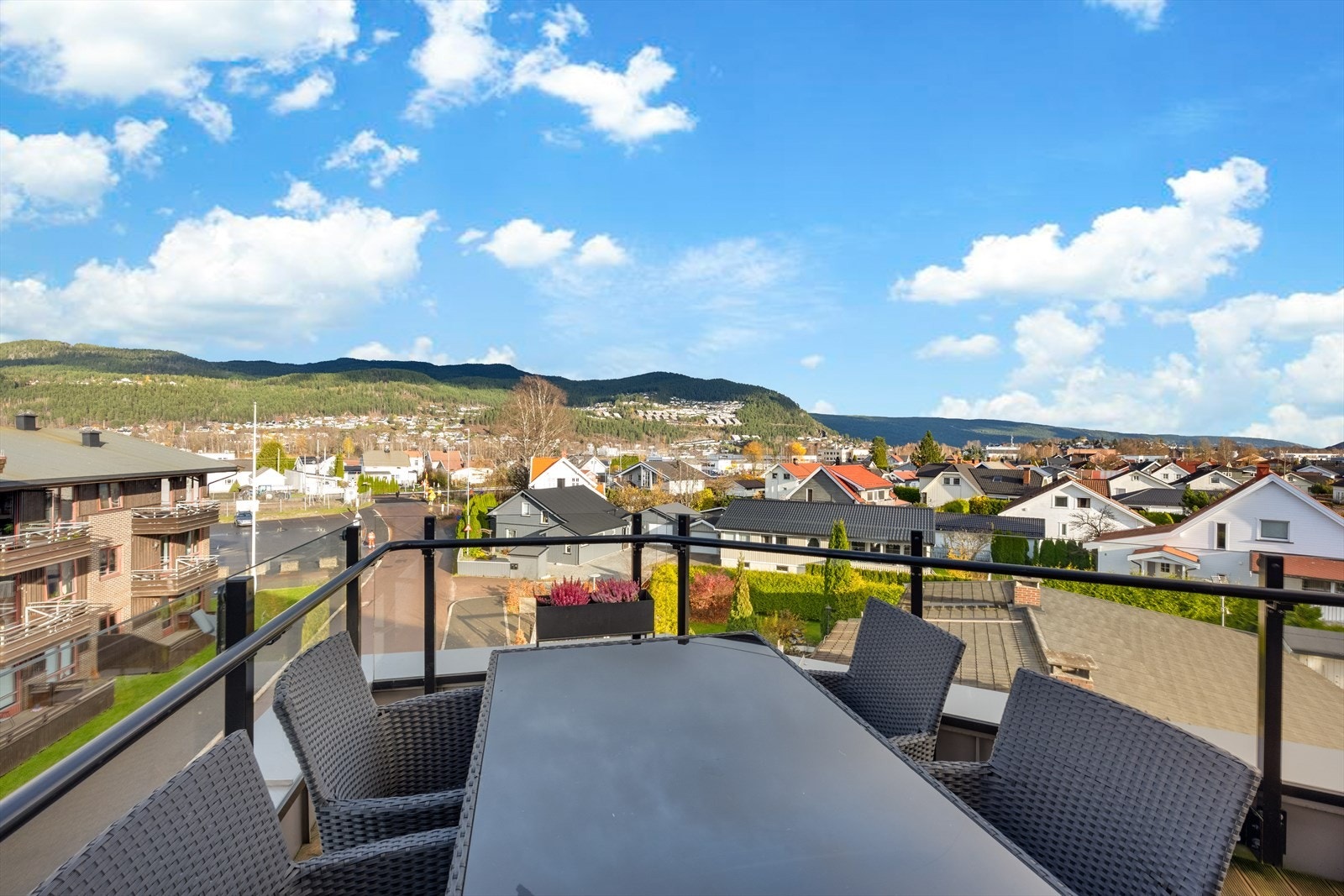 Fin utsikt Galleribilde