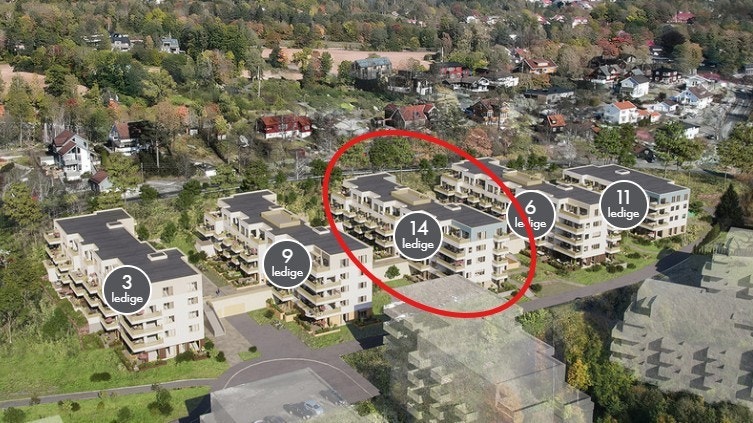 Kunstnerisk illustrasjon. Bilde lånt av Selvaag Bolig. Galleribilde