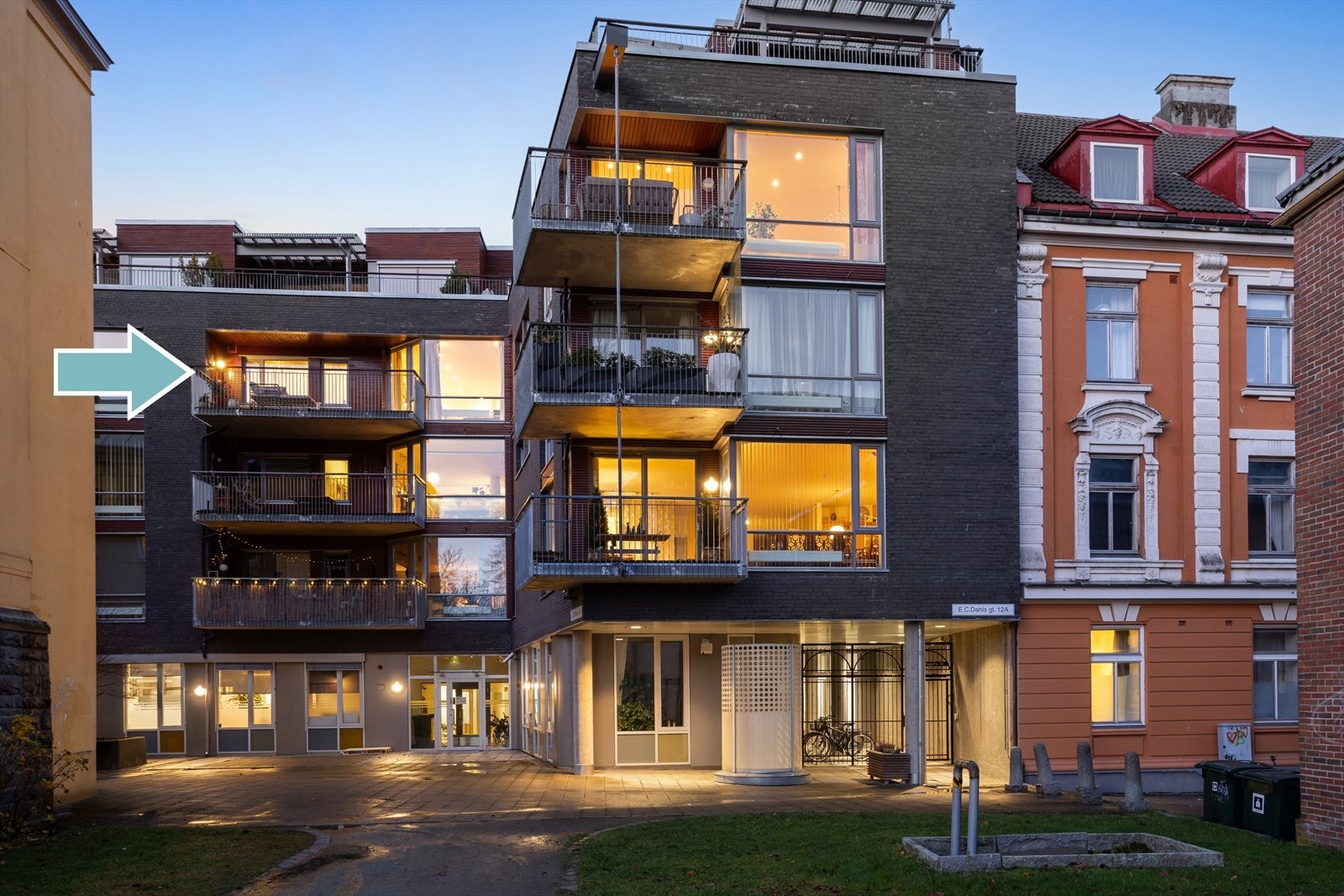 Velkommen til E.C. Dahls gate 12A. Galleribilde