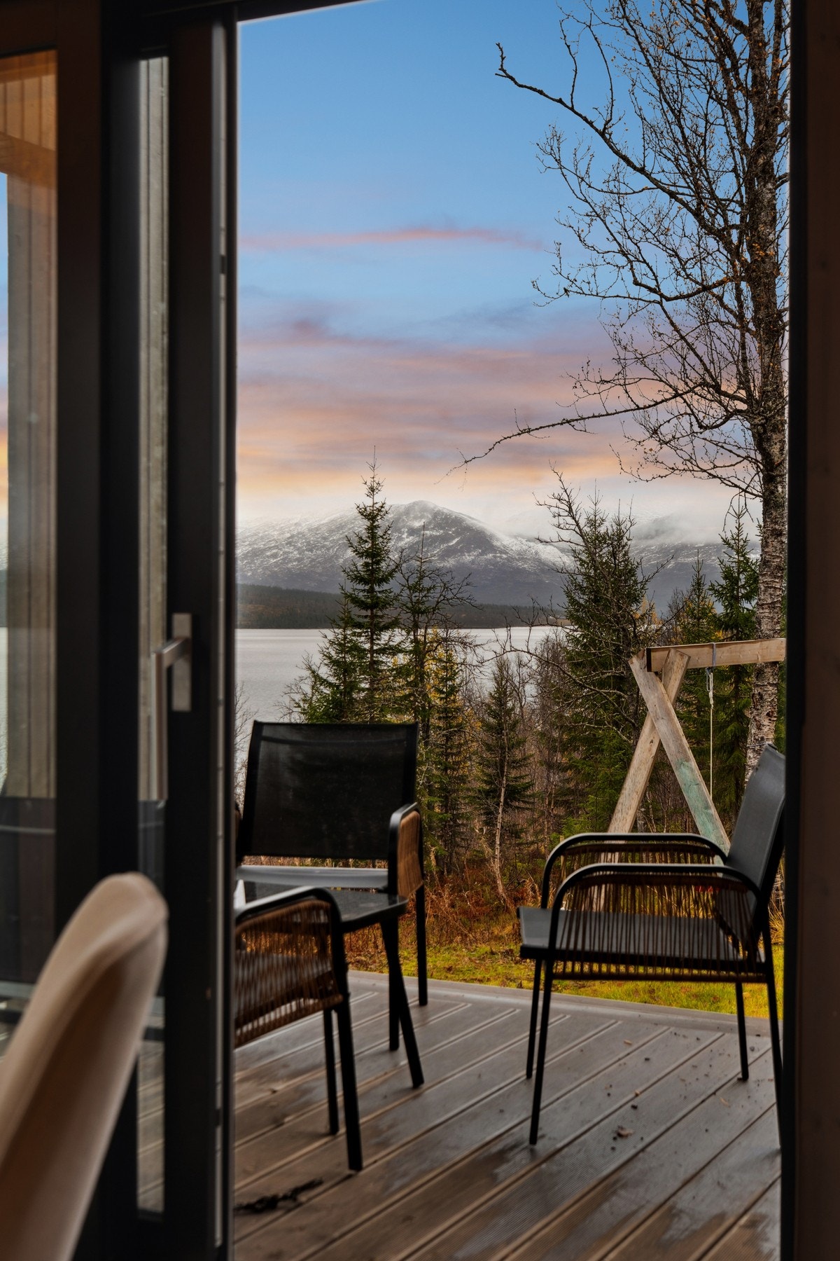 Terrassen utgjør hele 68 m2. Galleribilde