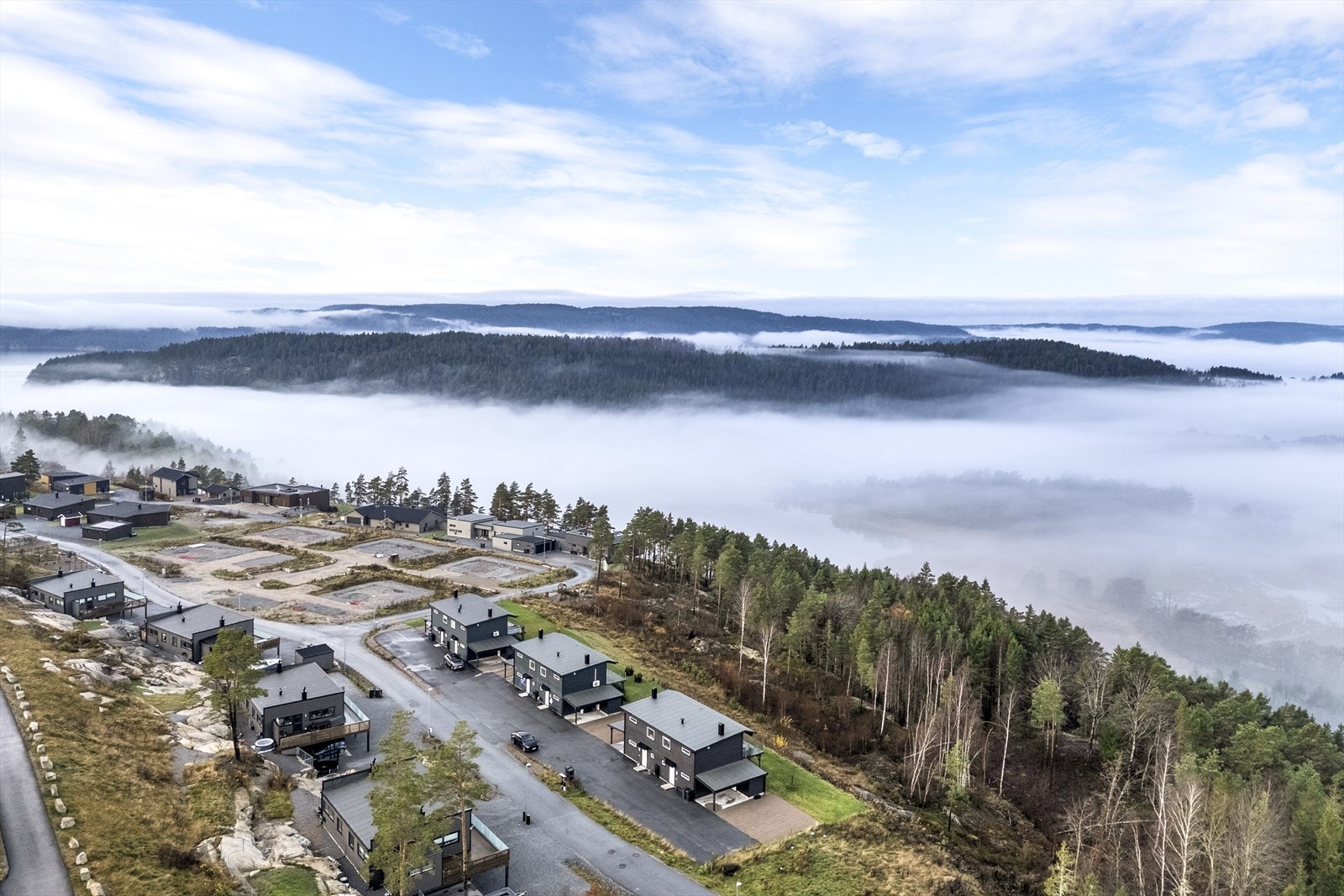 Fagerholt er et nyere byggefelt ca. 10 minutter kjøring fra Halden sentrum Galleribilde