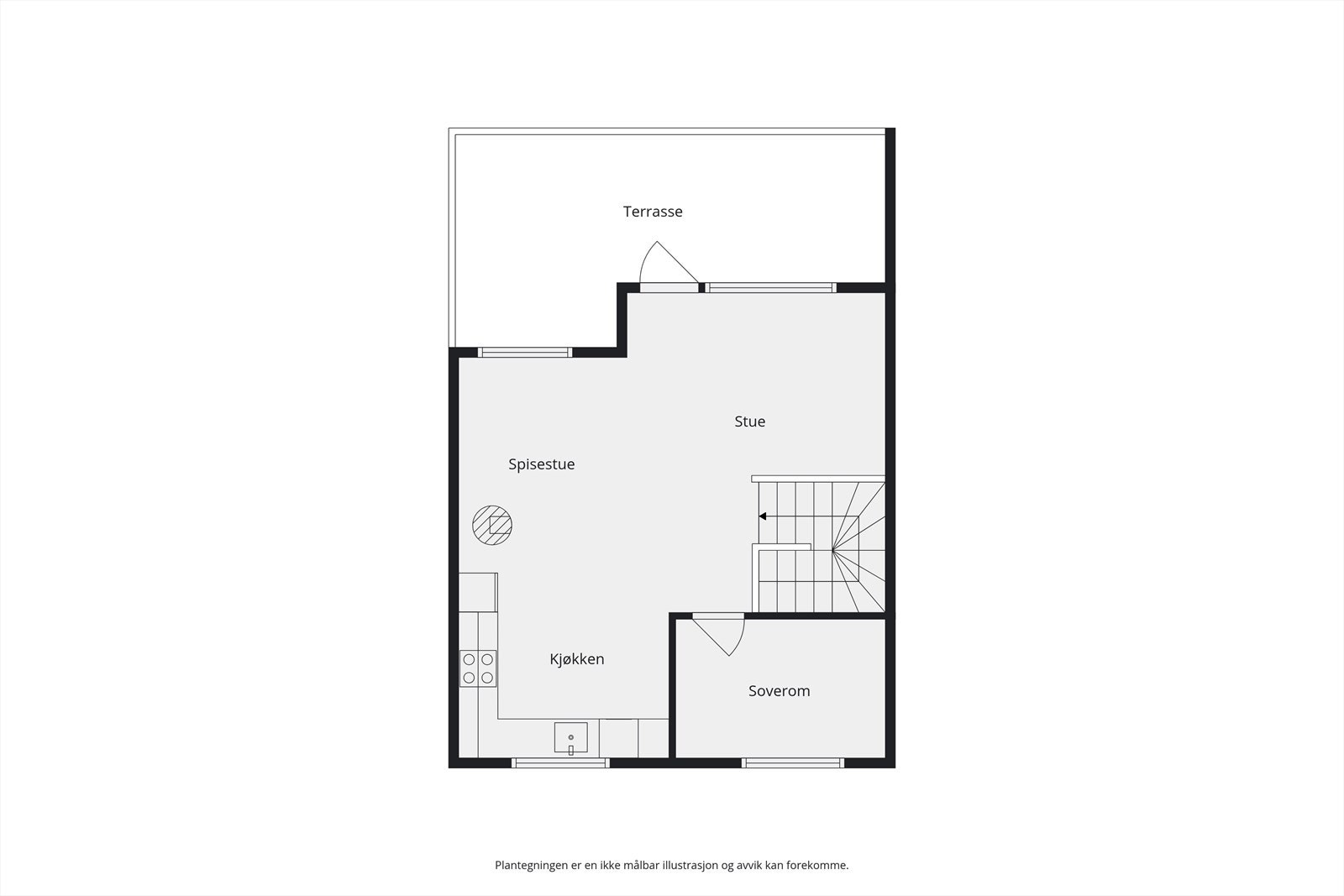 Plantegning 2 etasje Galleribilde