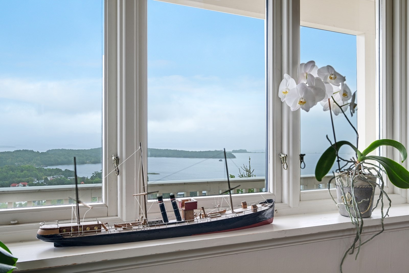 Utsikt fra stuevinduet! Galleribilde