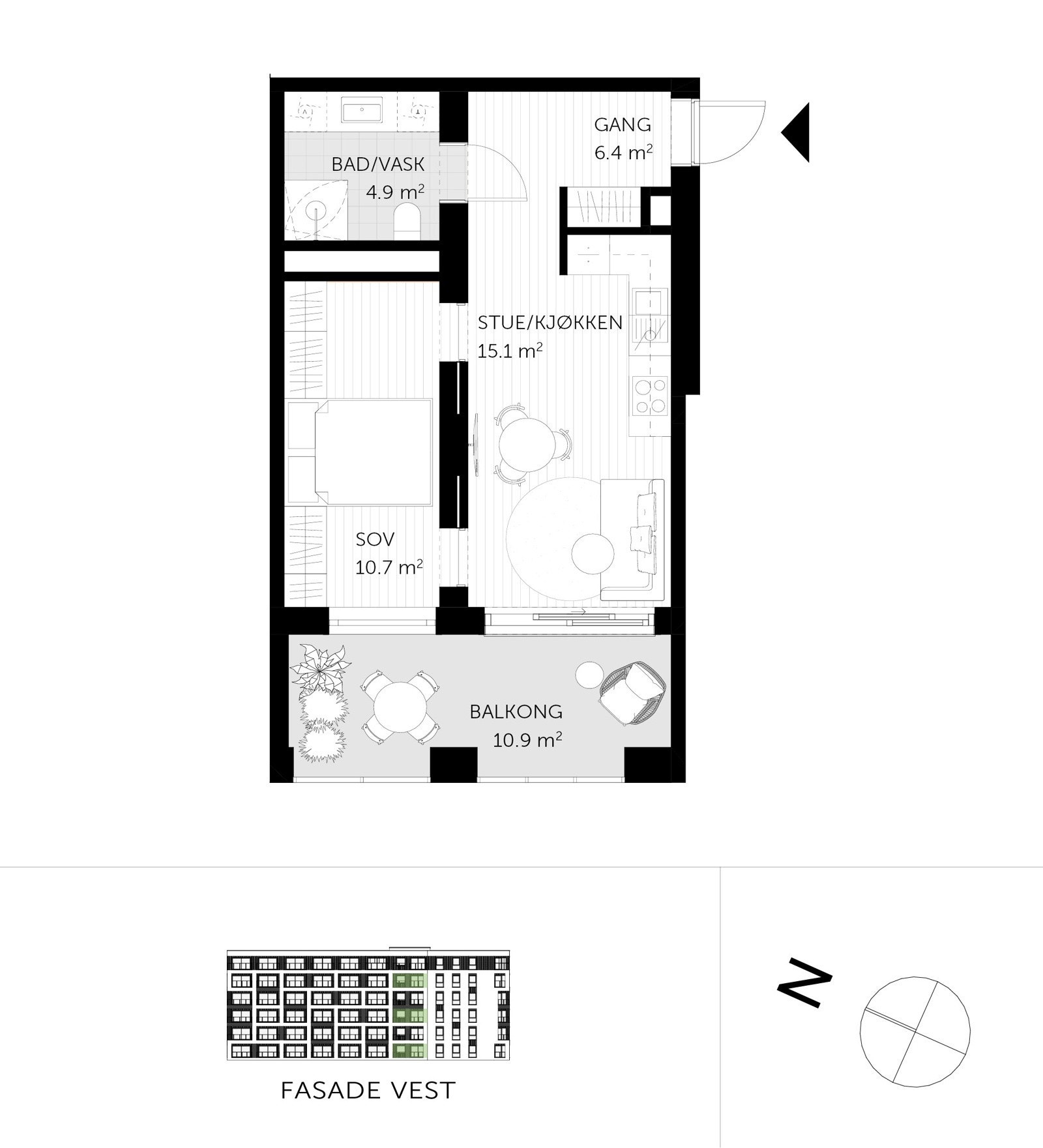 Plantegning - J104 Galleribilde