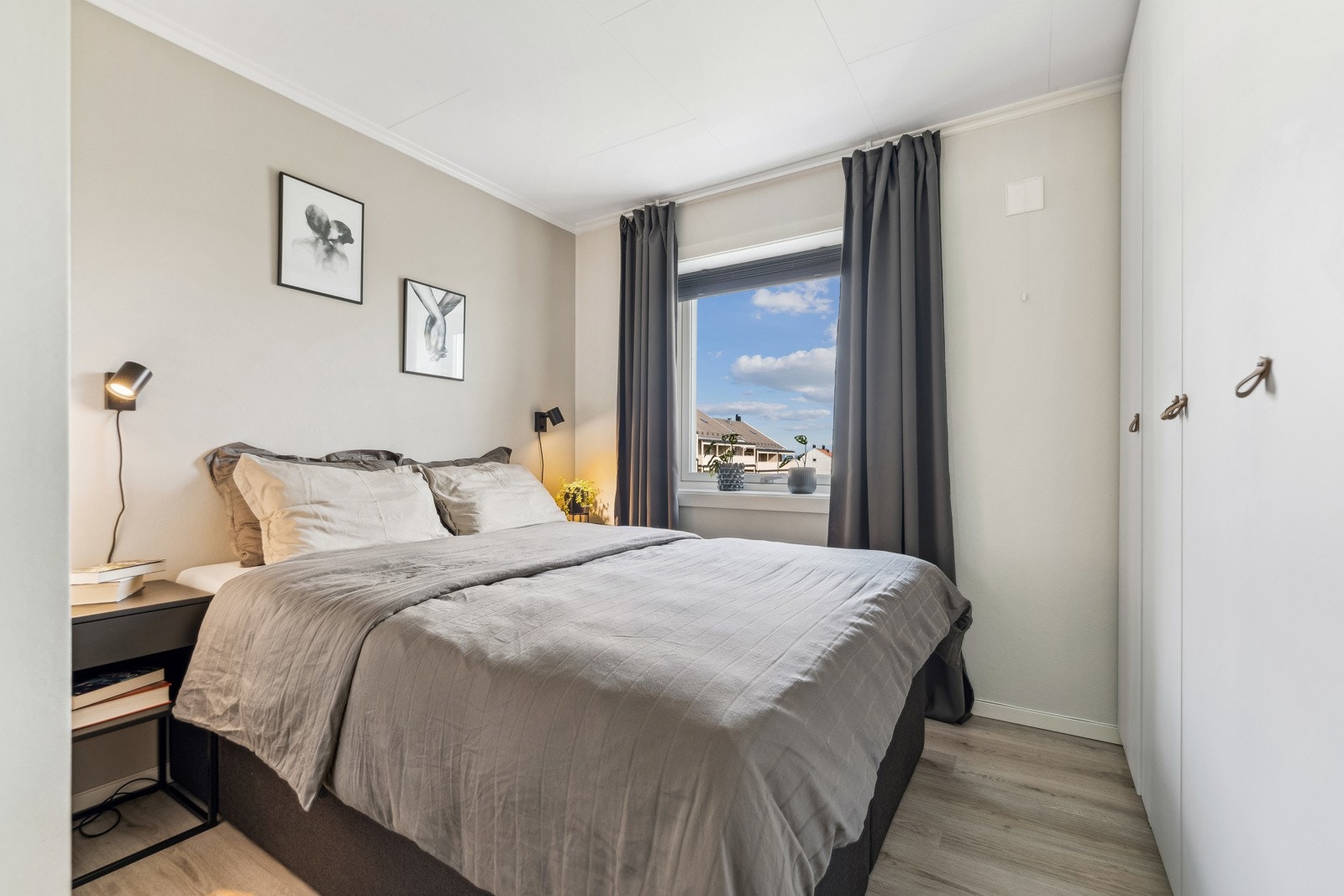 Hovedsoverommet er på 11 kvm. Galleribilde