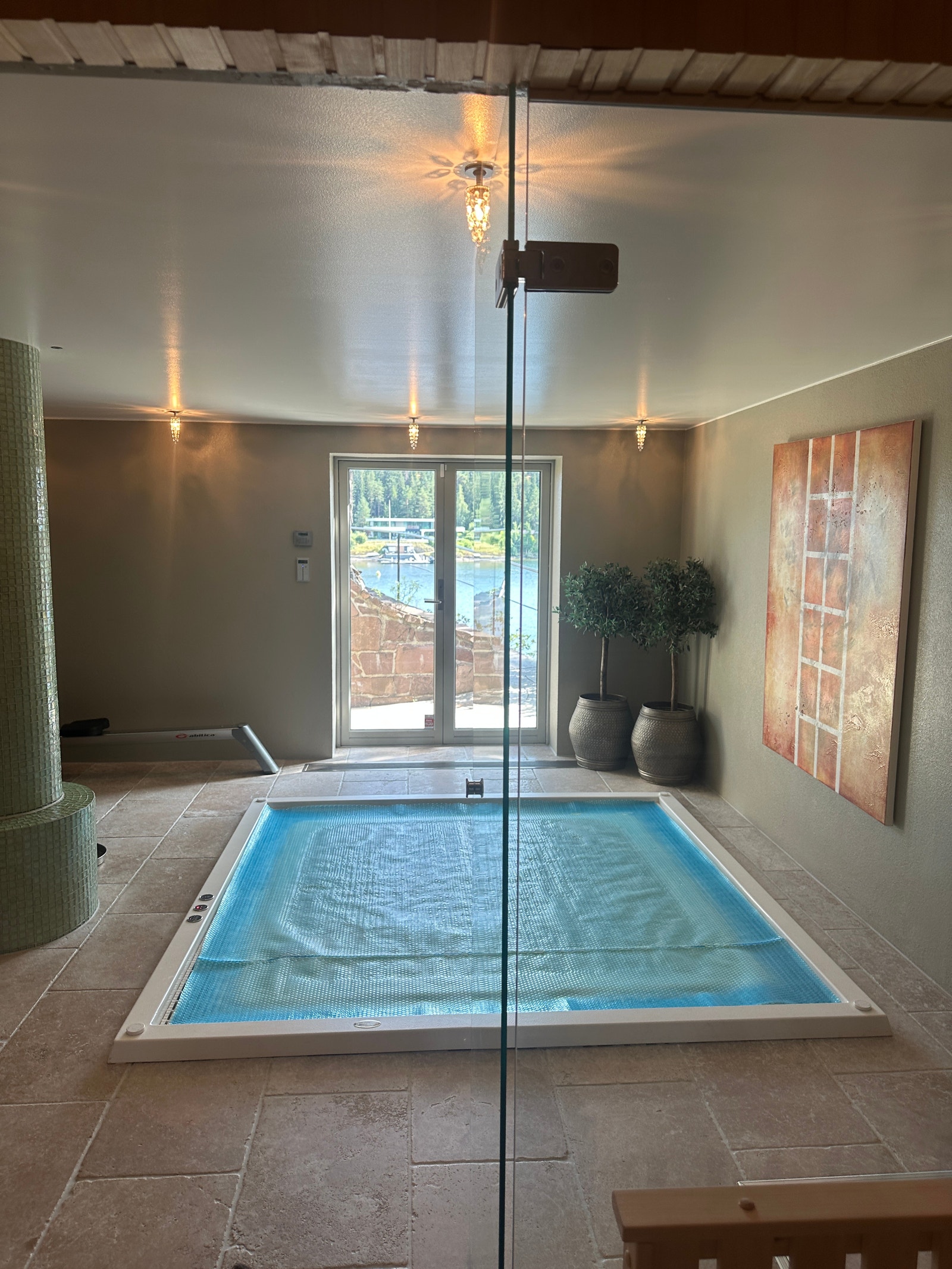 Badstue og boblebad Galleribilde