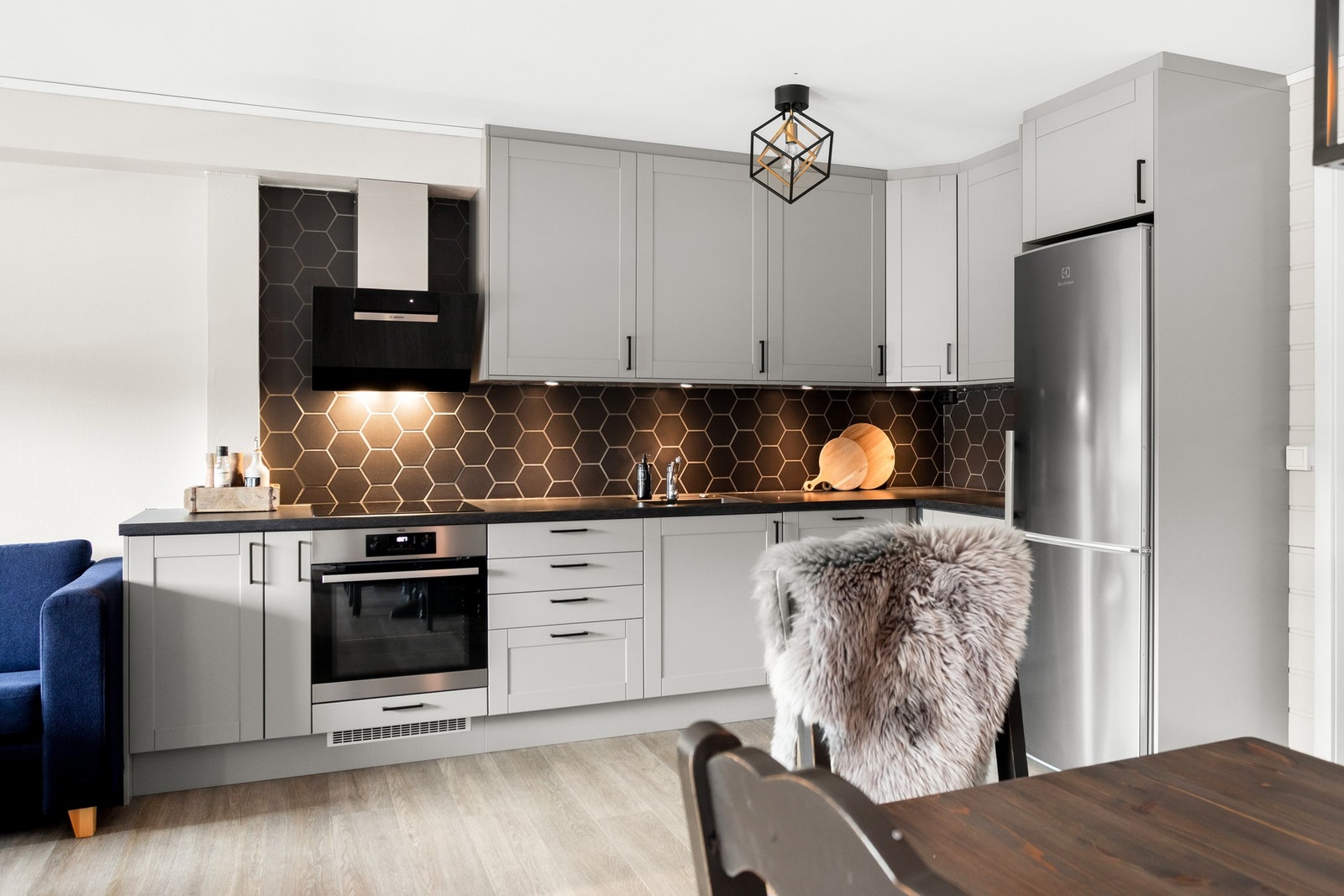 Kjøkkenet er fra 2020. Galleribilde