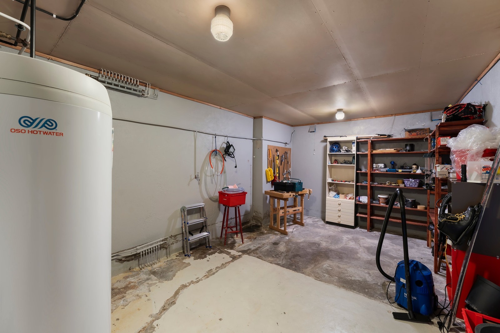 Bod/teknisk rom/fyrrom Galleribilde