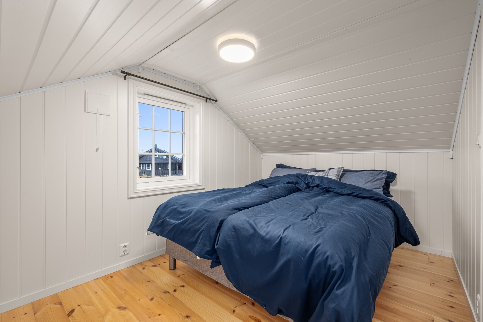 Innredet rom, benyttes i dag som soverom. Galleribilde