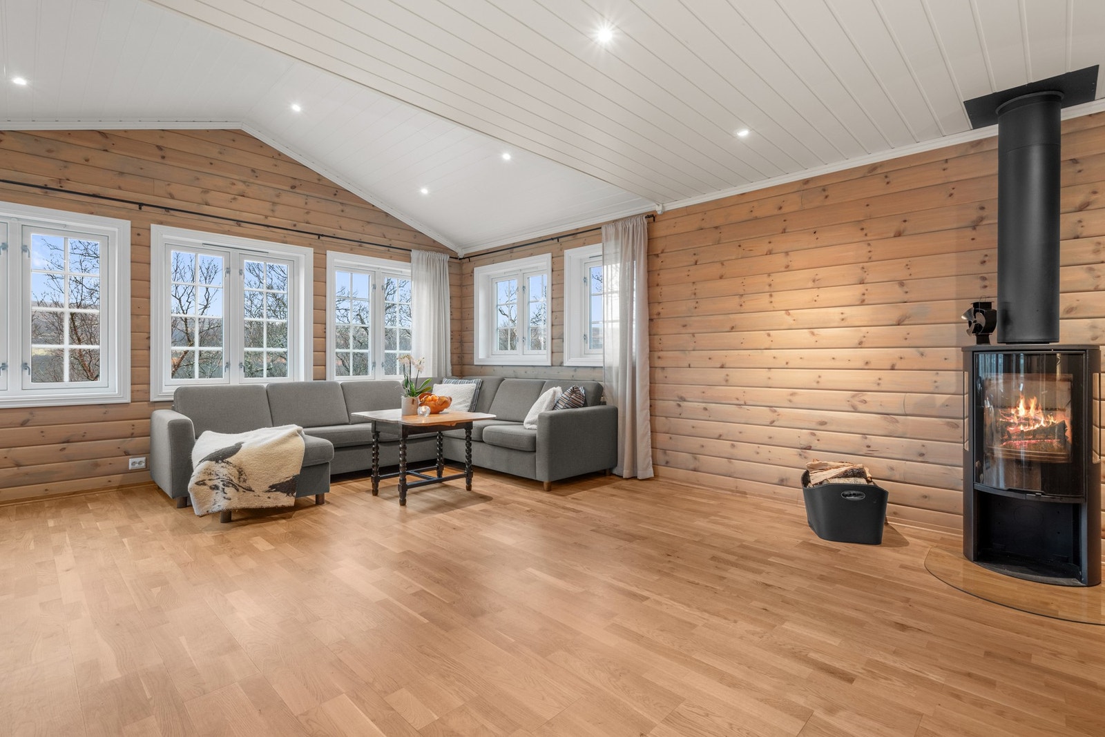 Hytta holder en gjennomgående god standard. Galleribilde