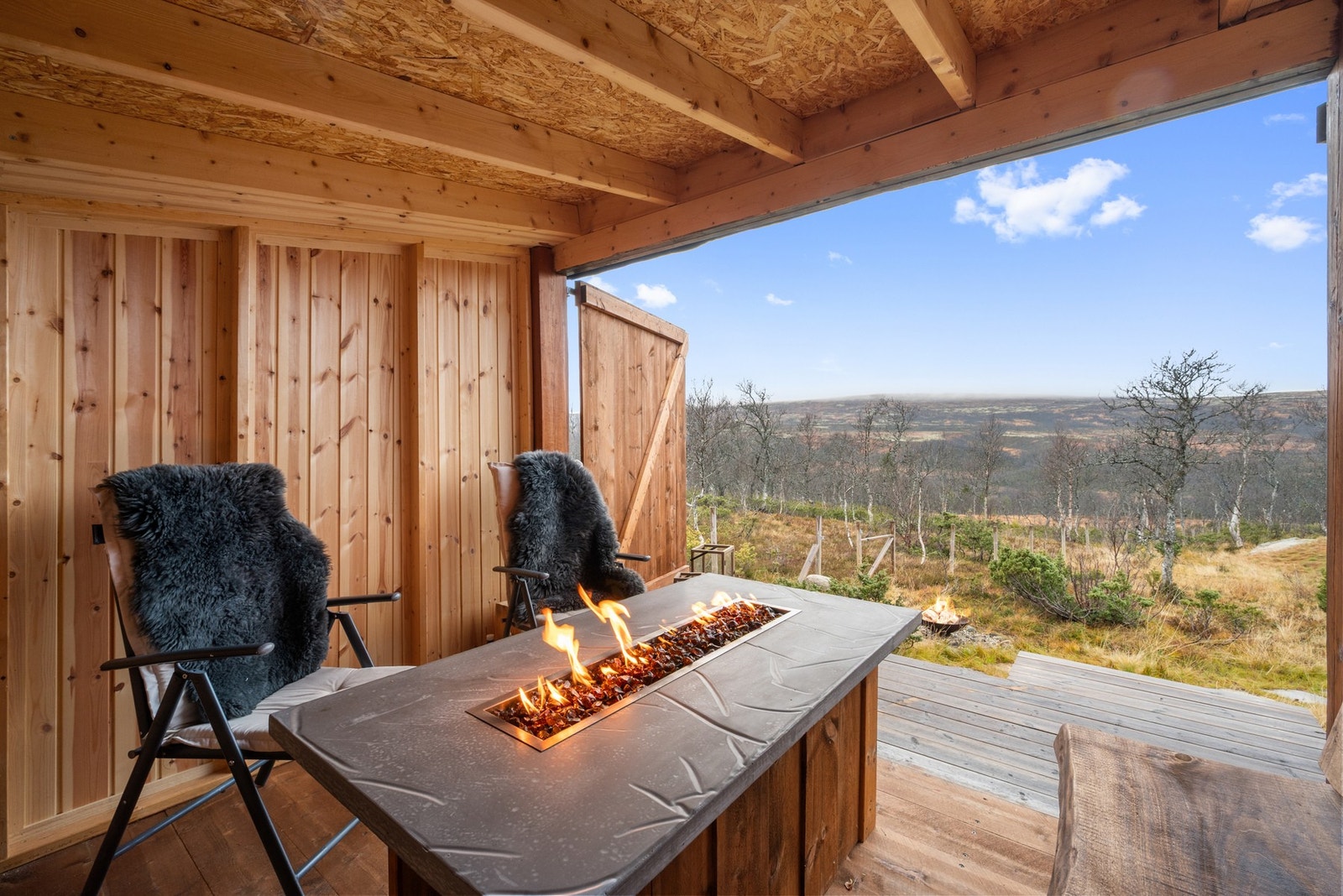 Denne blir godt brukt både på dagtid og kveldstid. Galleribilde