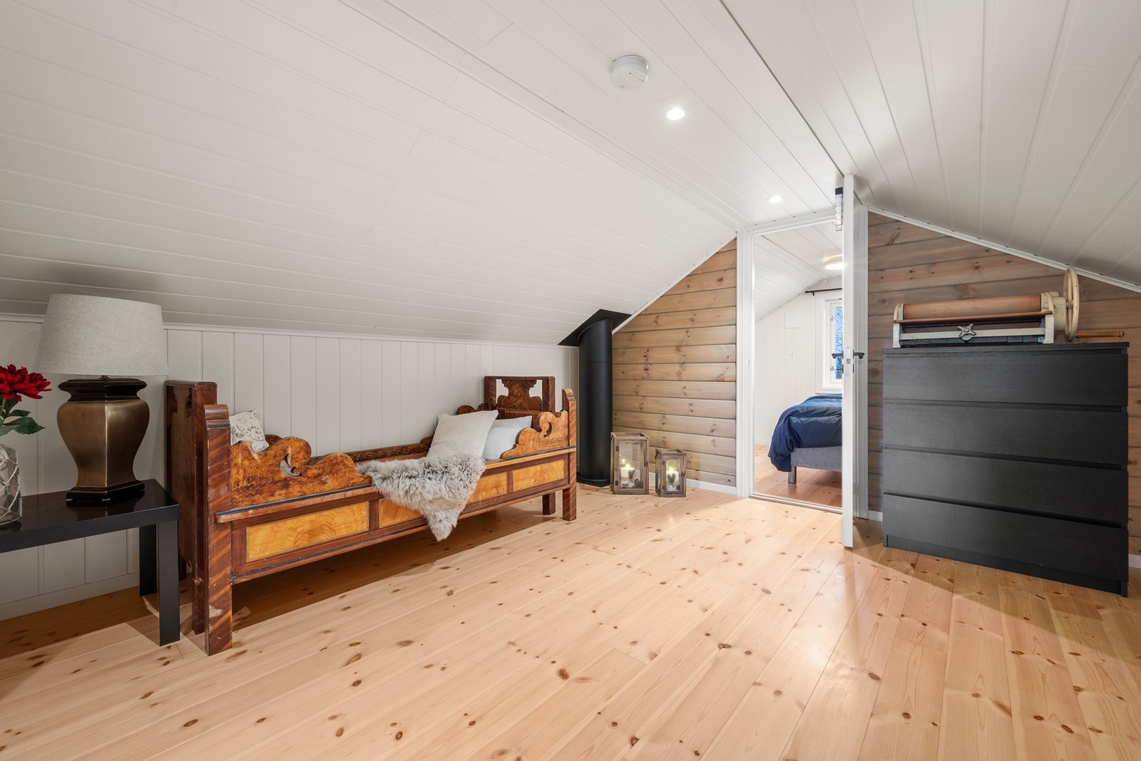 Innredet rom. Galleribilde