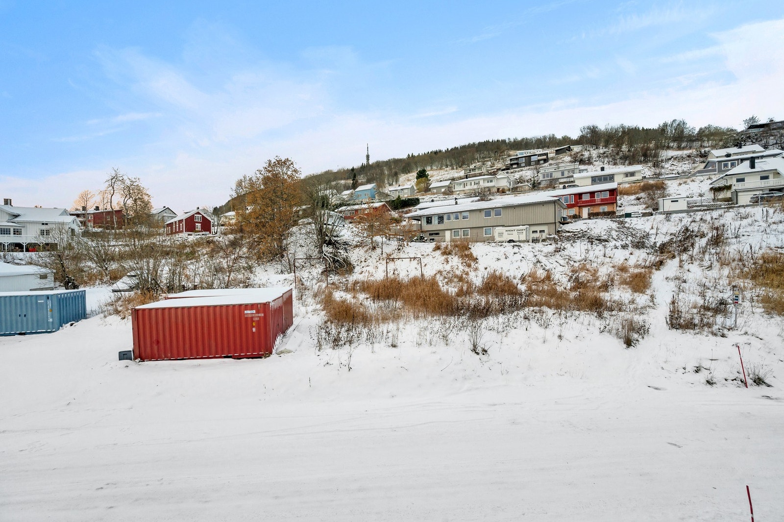 Utsikt fra balkong. Galleribilde