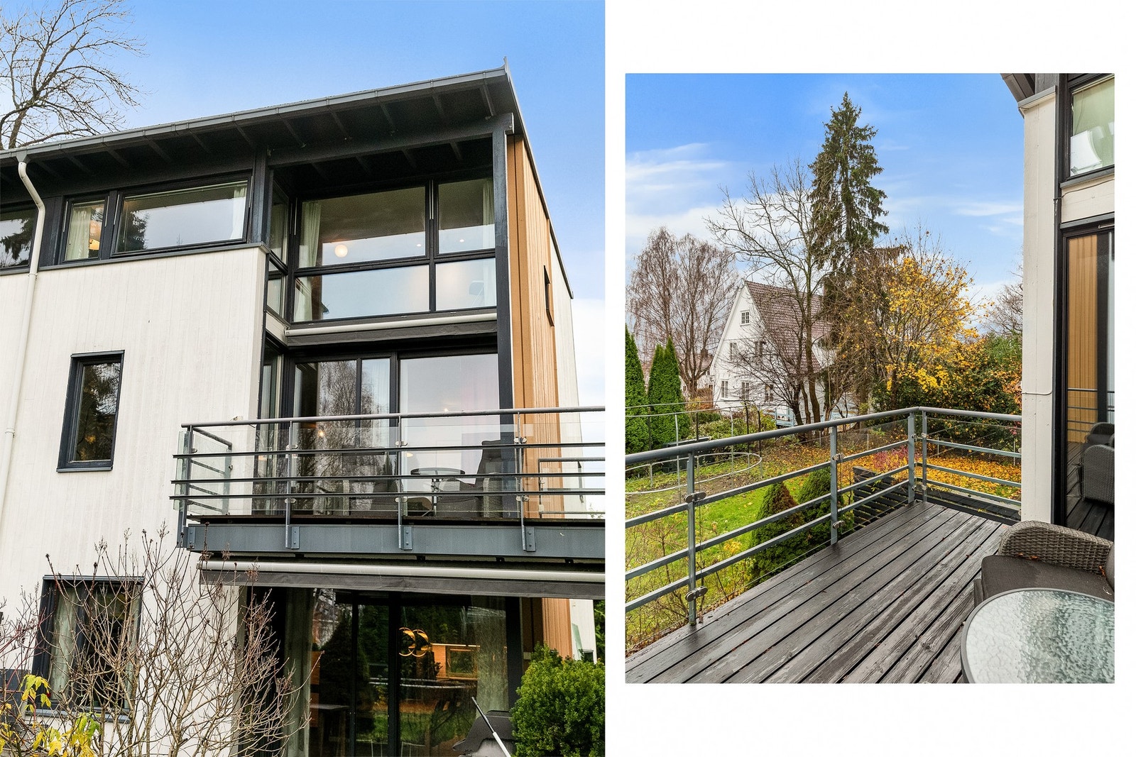 Heggeliveien 42F er tegnet av arkitektkontoret Kari Nissen Brodtkorb (nå MER Arkitektur). Galleribilde