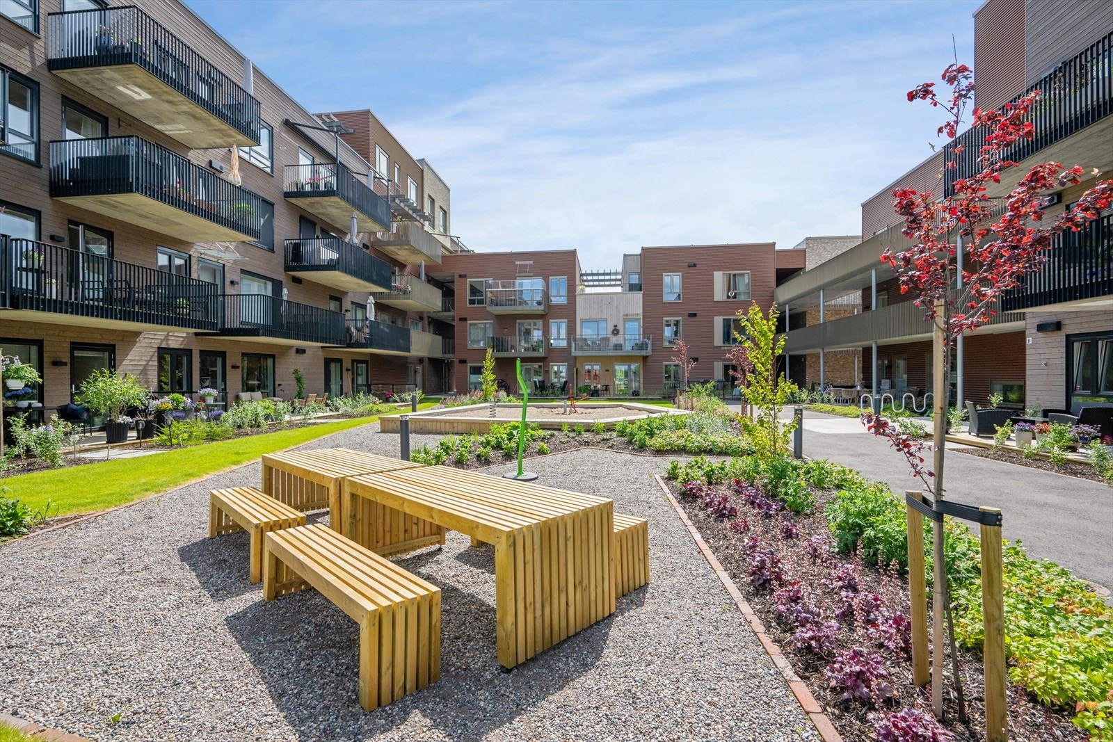 Sosiale fellesområder. Galleribilde