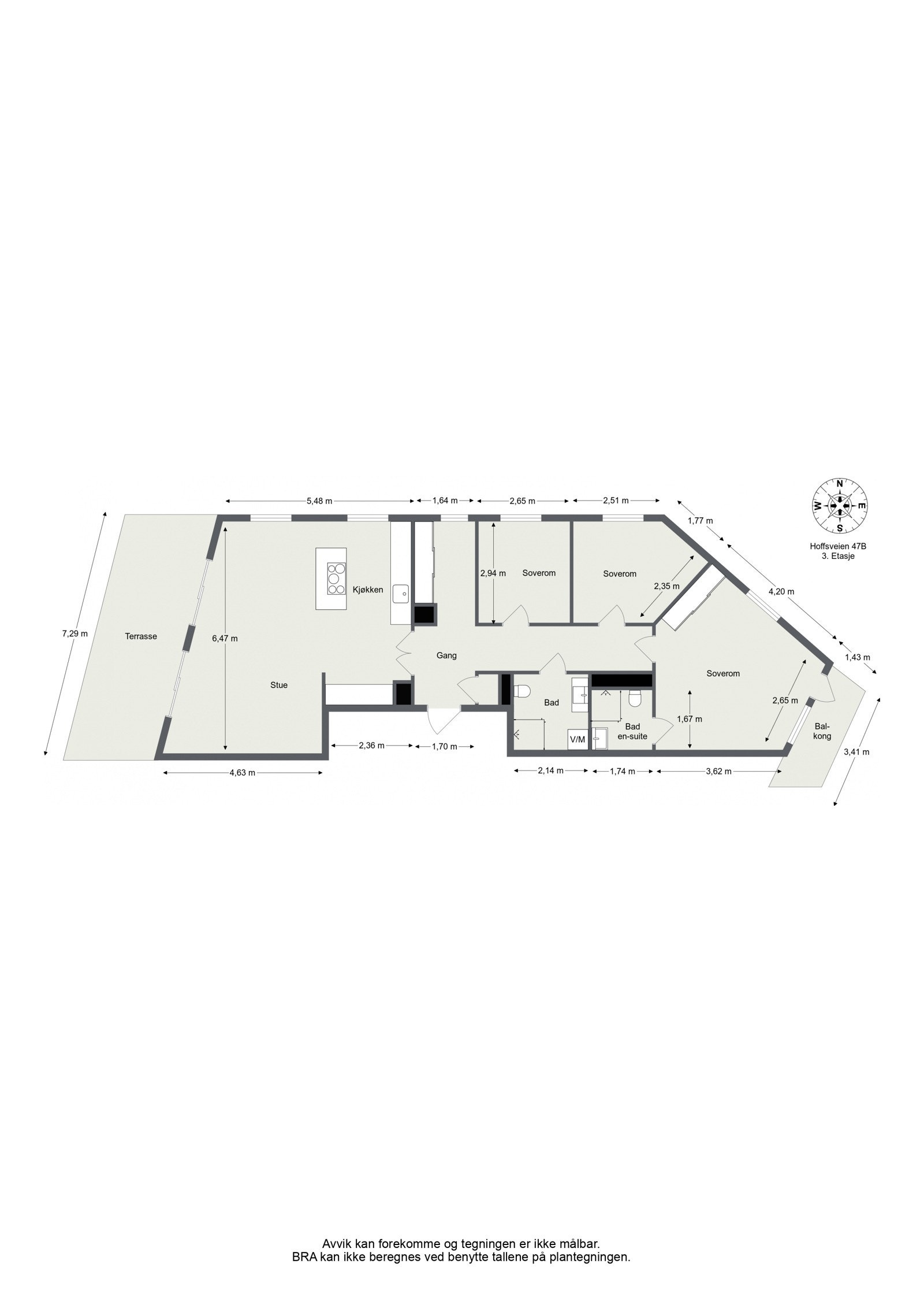 Plantegning. Galleribilde