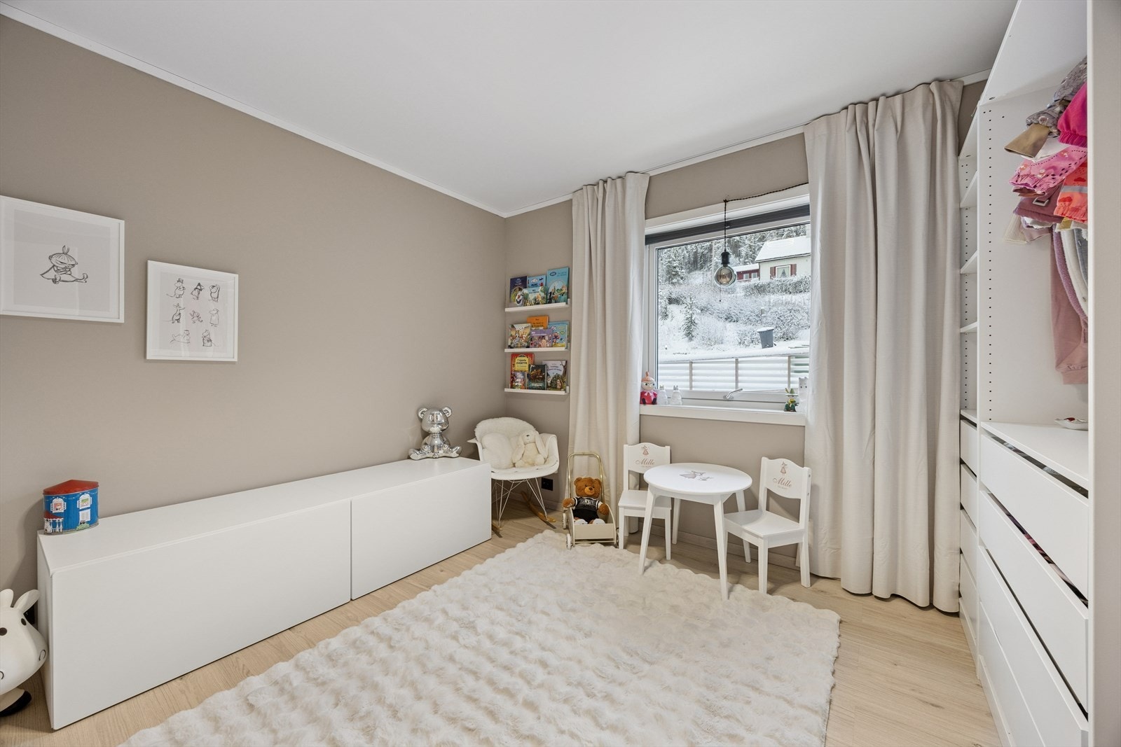 Soverom 3 er i dag benyttet som barnerom. Galleribilde