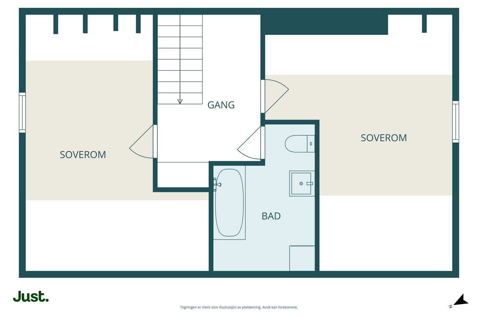 Planskisse 3.Etasje.