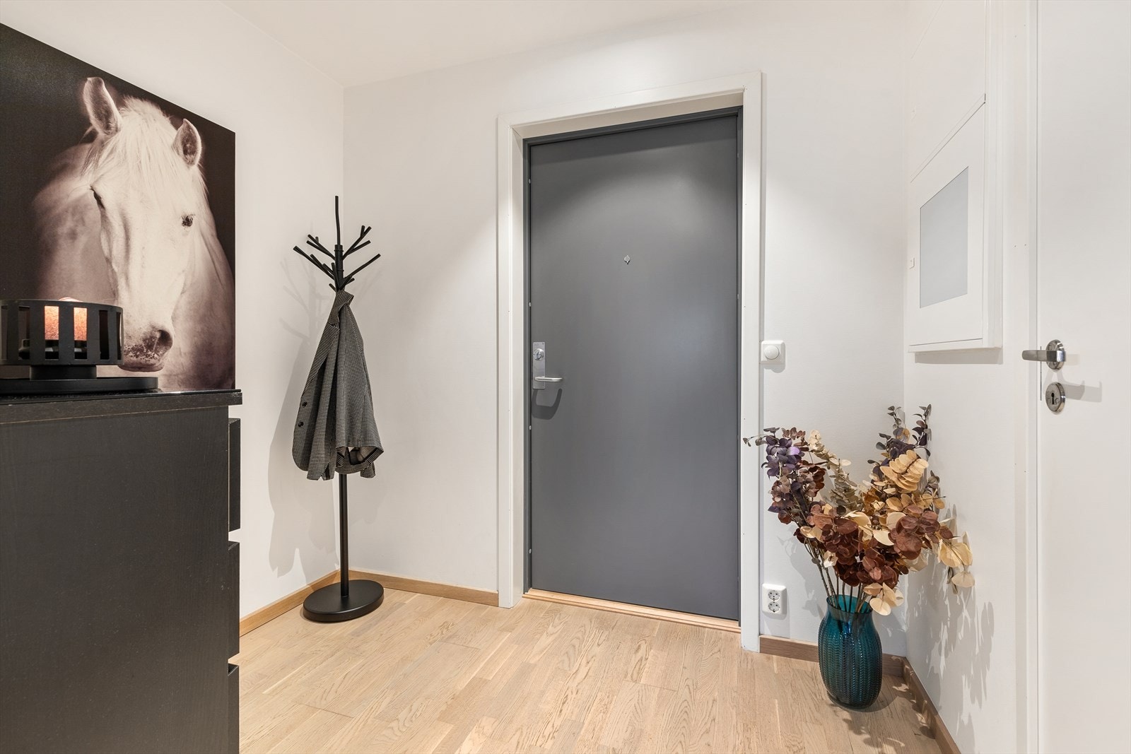 Velkommen inn i en hyggelig entrè/gang Galleribilde