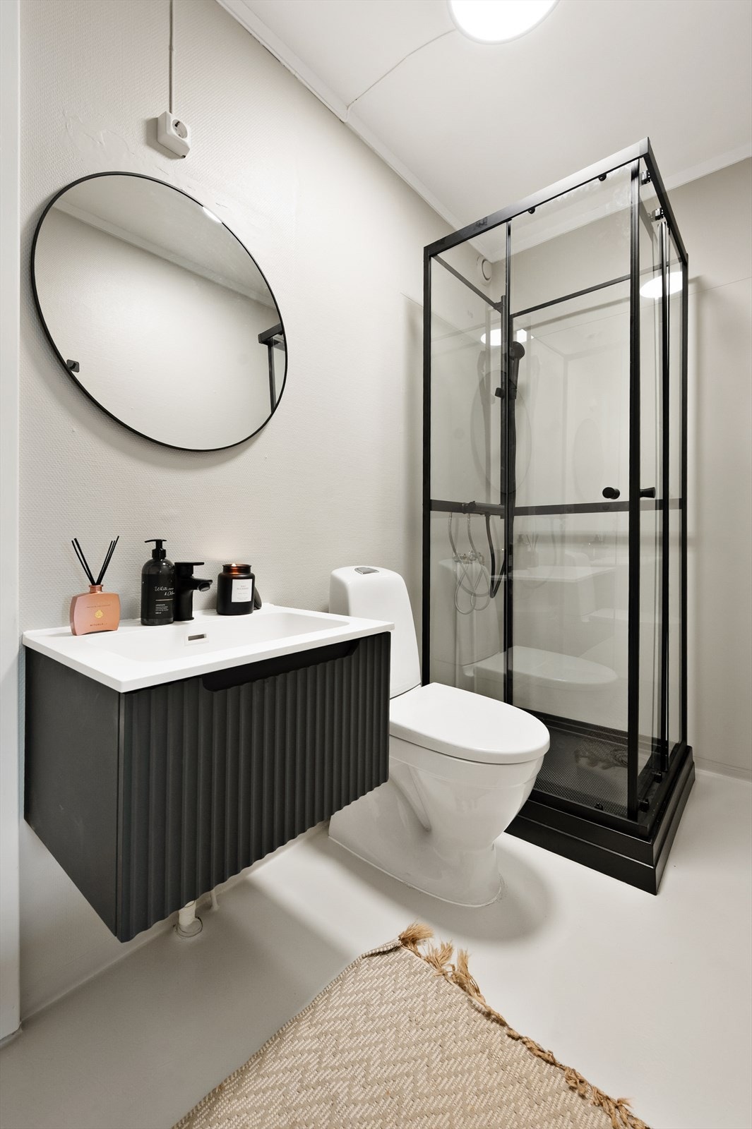 Bad med ny lekker innredning i 2025. Galleribilde