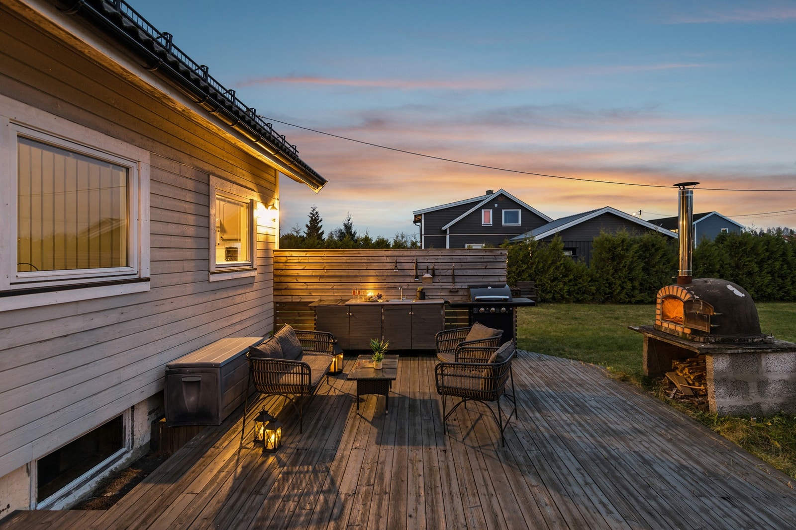 Her kan du nyte sommerdagene i rolige omgivelser Galleribilde