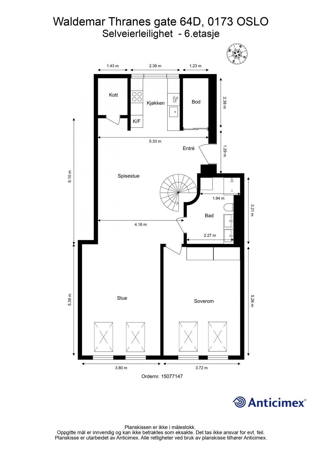 Plantegning. Galleribilde