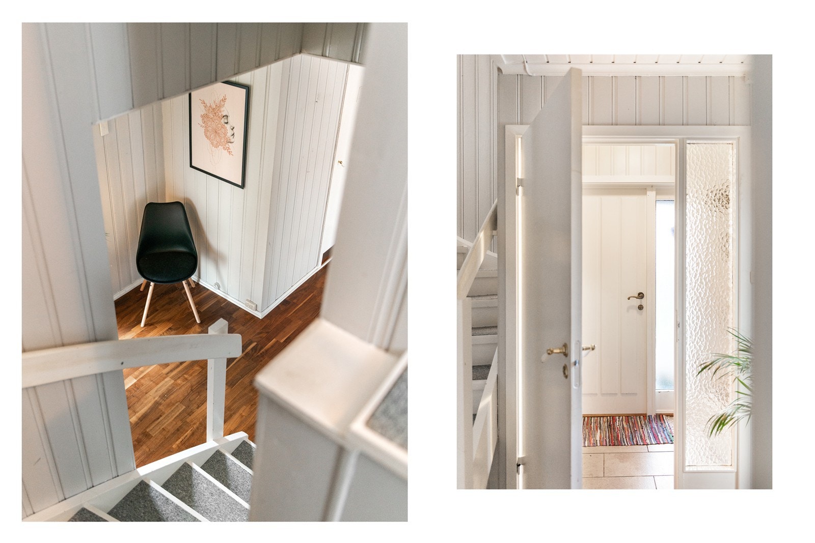 Trappen er i entréen Galleribilde