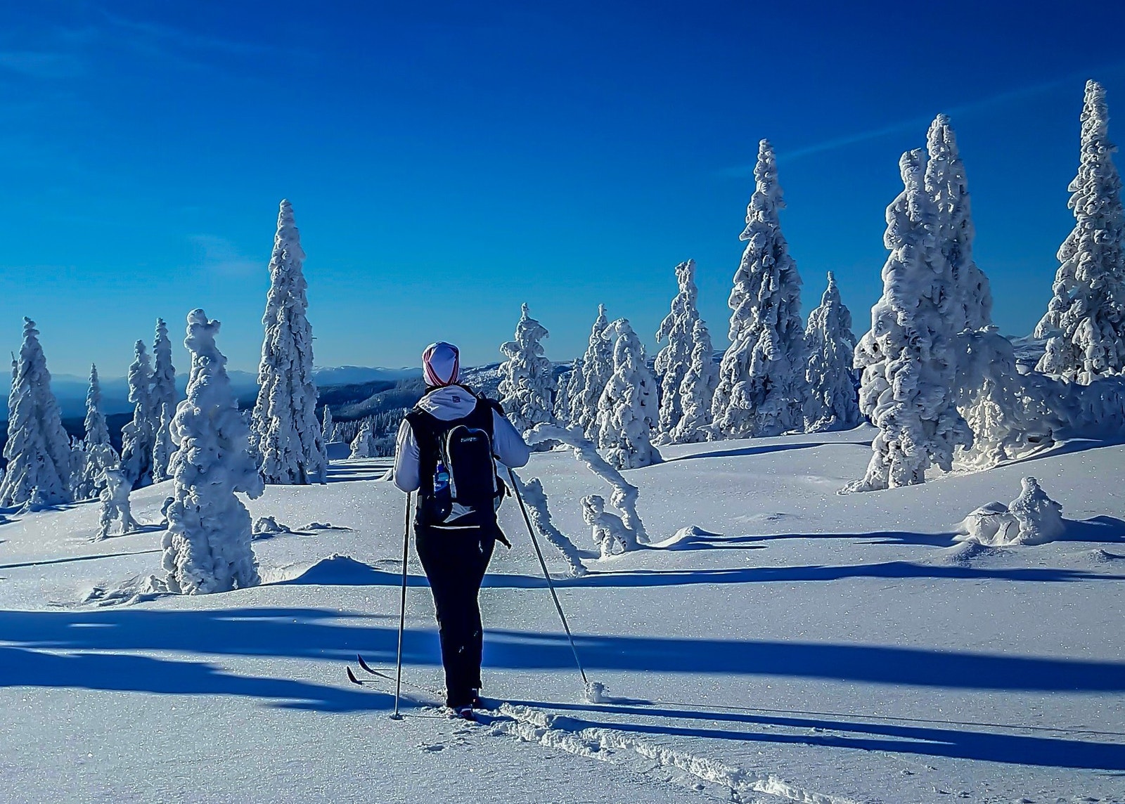 Idylliske omgivelser og rikelig med snø på vinteren Galleribilde