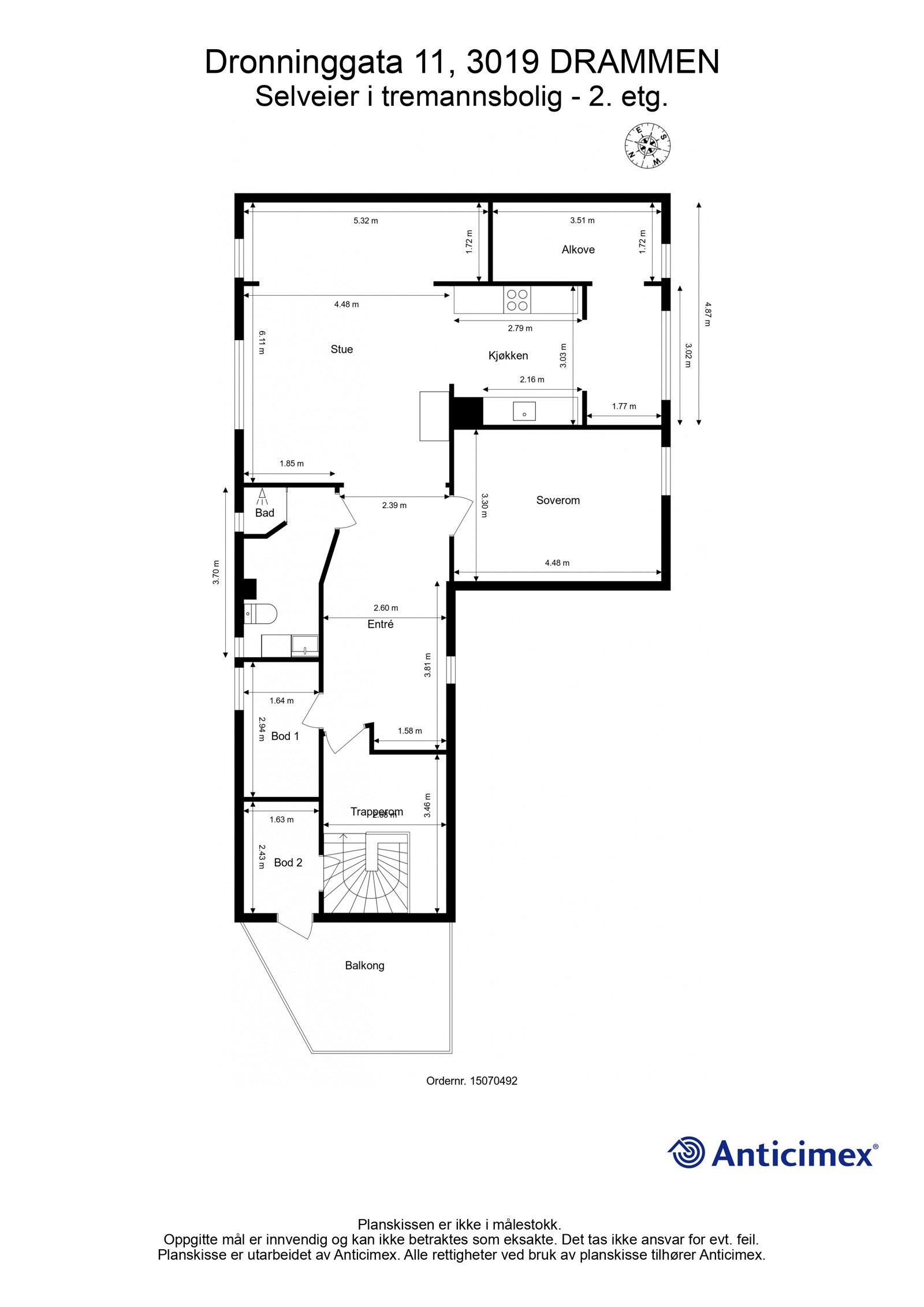 Plantegning. Galleribilde