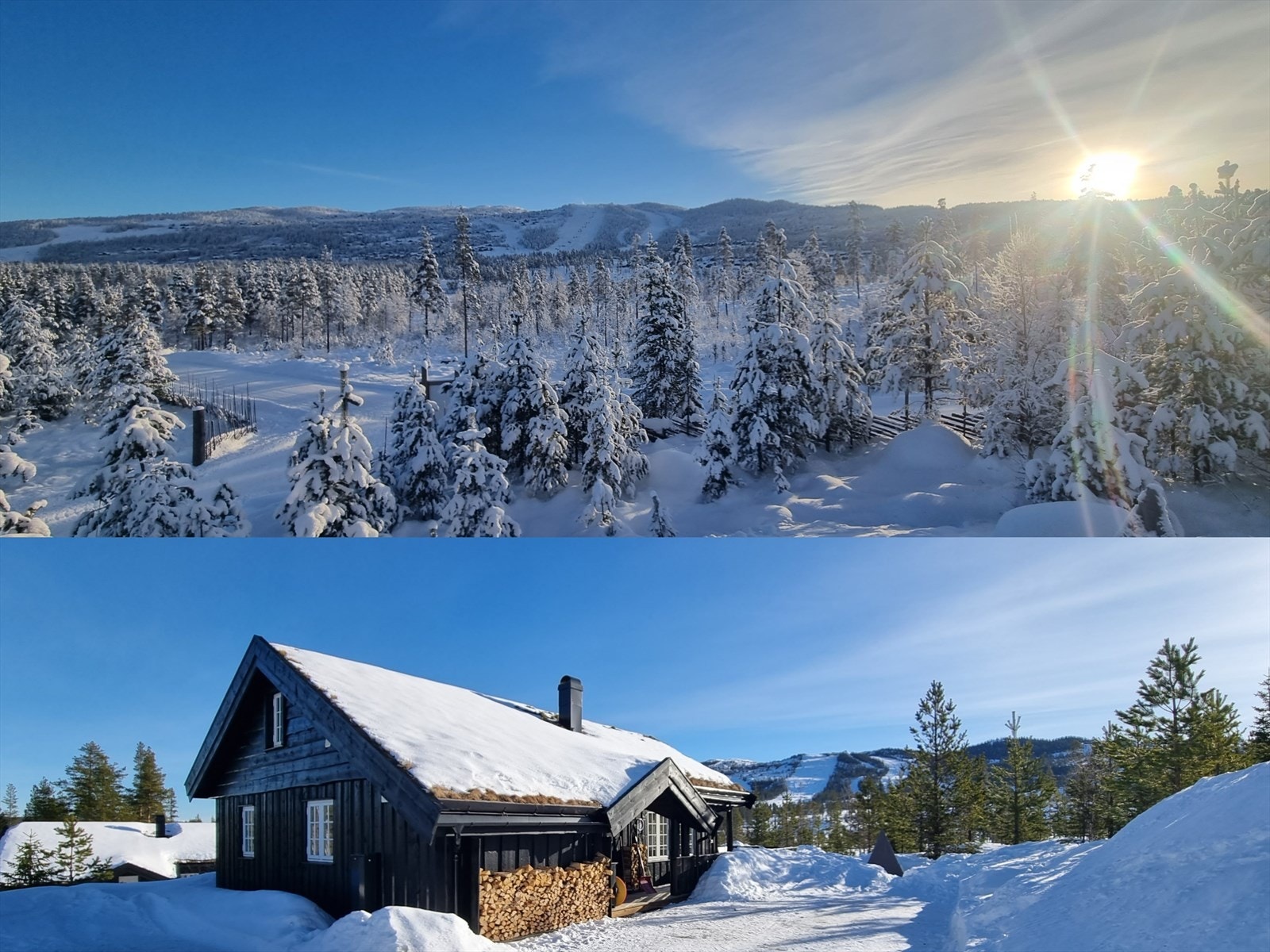 Vinterbilde fra selger Galleribilde