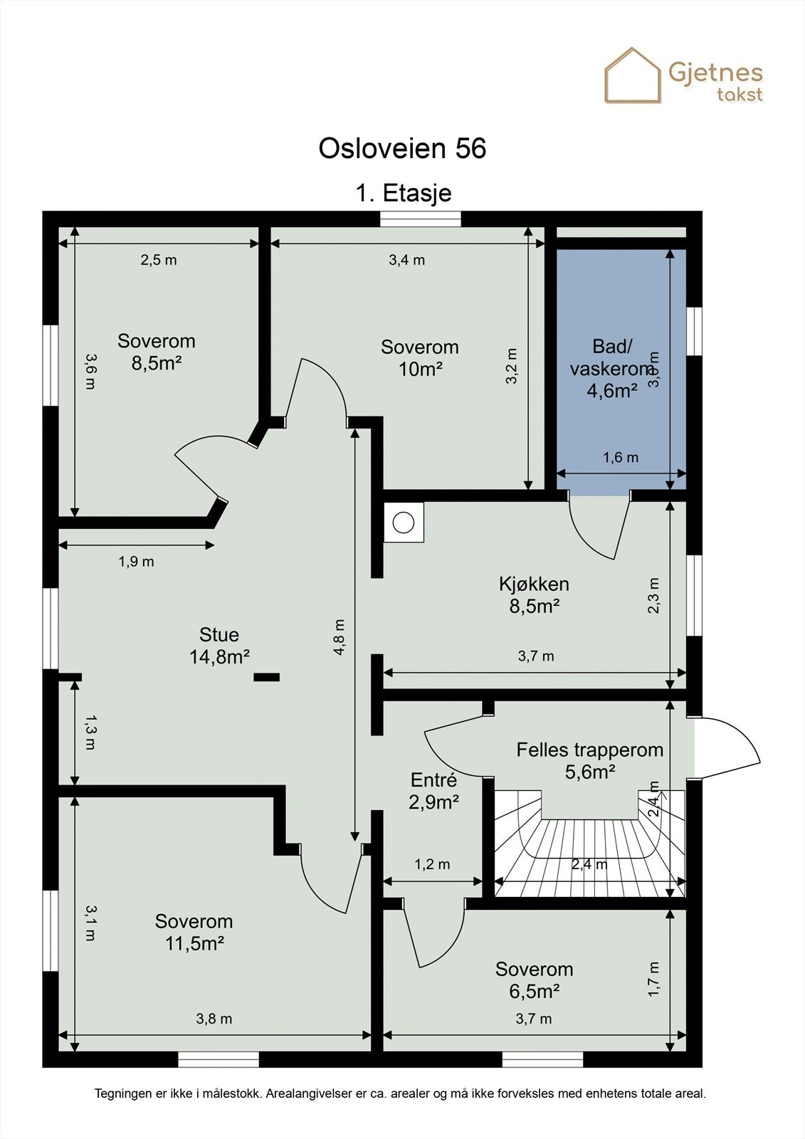 Planskisse. Galleribilde