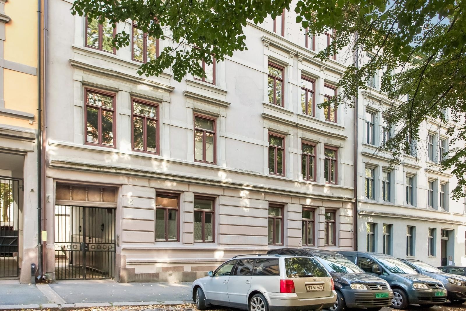 Beliggenhet sentralt på Günerløkka - Leiligheten vender ut mot rolig bakgård Galleribilde