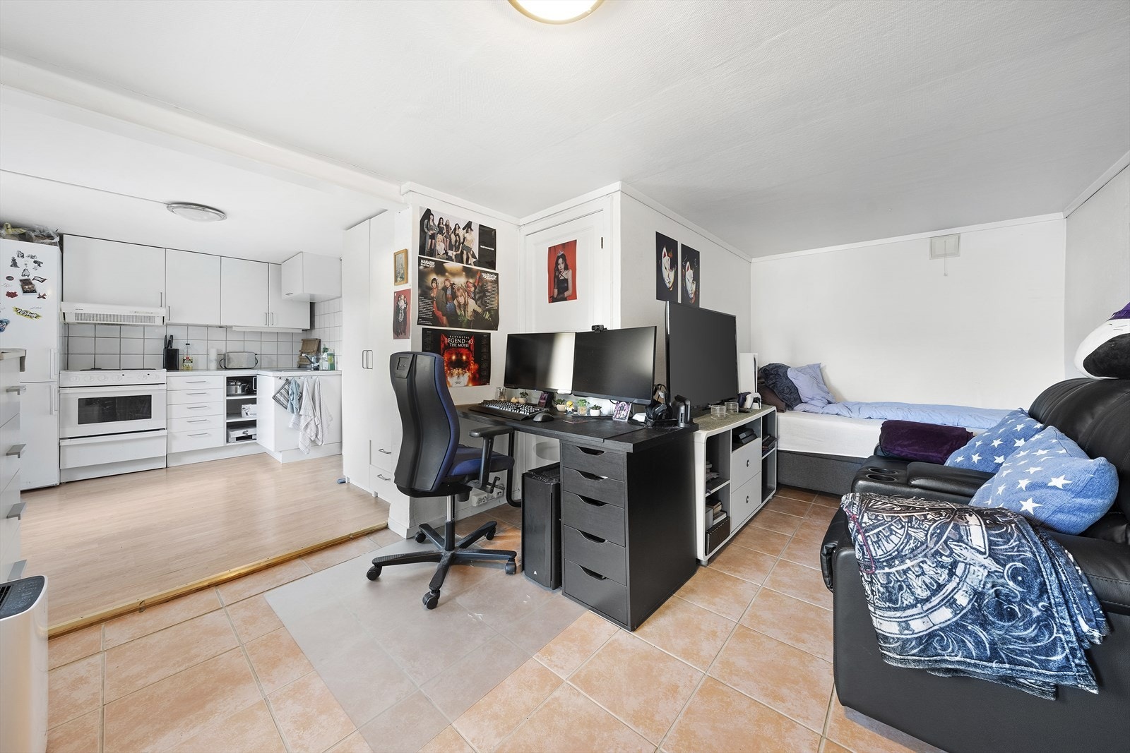 Rommet er ikke godkjent til varig opphold og kan således ikke brukes til beboelsesrom Galleribilde